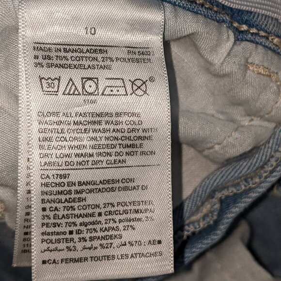Old Navy Girls' Jeans Size 10 - Picture 5 of 6